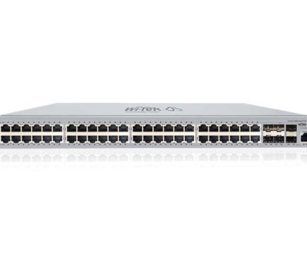 WI-PCMS554F-L3 V2 - 48 Gigabit Ethernet RJ-45 PoE+ Ports - 6 10G SFP Switch