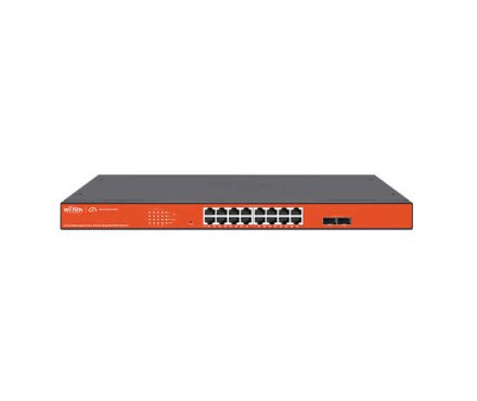 WI-PCES318GF V2 16*10/100/1000Mbps RJ45 Ports 2*1000Mbps SFP Port Cloud Easy Smart PoE Switch