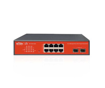 WI-PCES310GF - 8GE+2SFP Cloud Managed PoE Switch