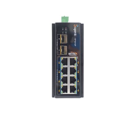 WI-SP3010F 8GE+2SFP Fiber Uplink Endüstriyel PoE Switch
